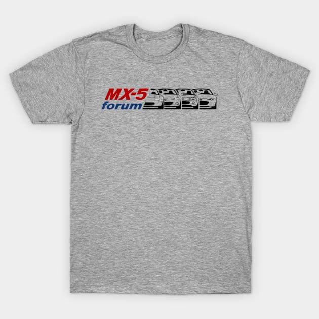 MX5-Forum logo T-Shirt by jaagdesign